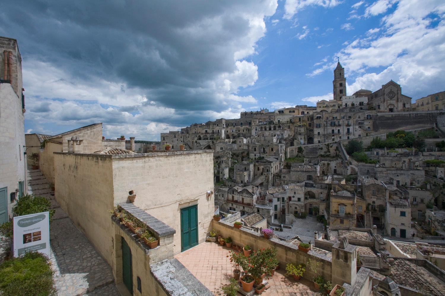L'Hotel In Pietra Matera Zewnętrze zdjęcie